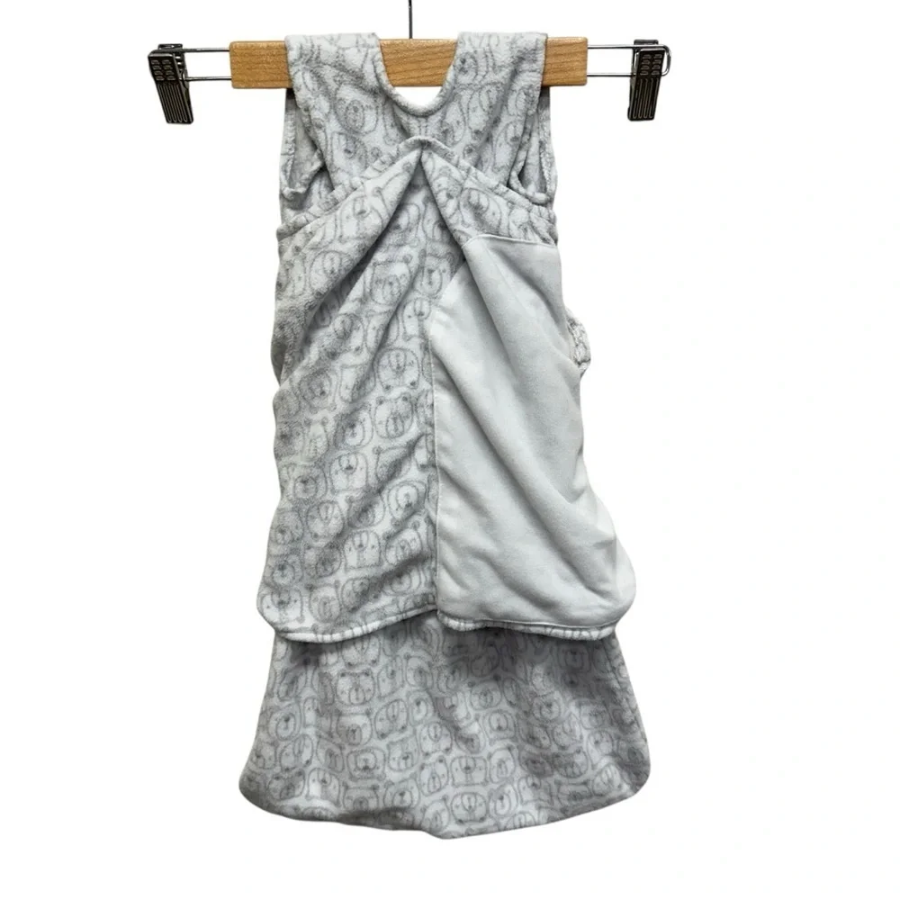 Halo sleepsack swaddle fleece bear print size 3-6 month